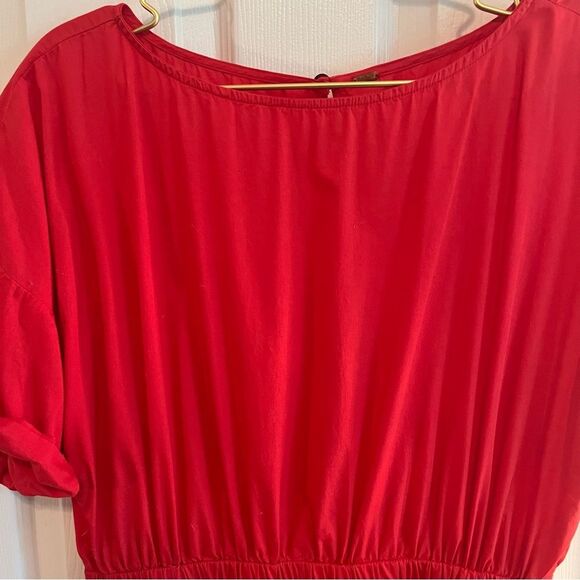 Free People Vibrant Red Mini Dress - Picture 3 of 5